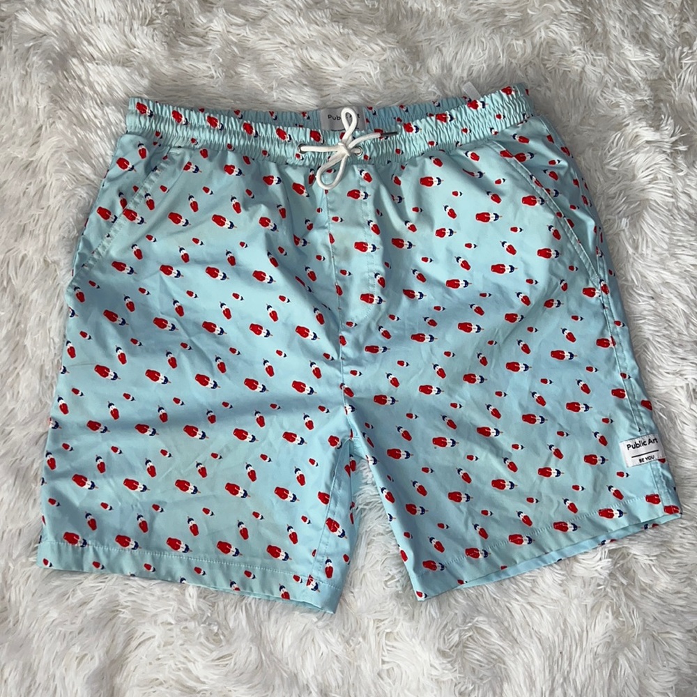 Public Art men’s swim shorts size large